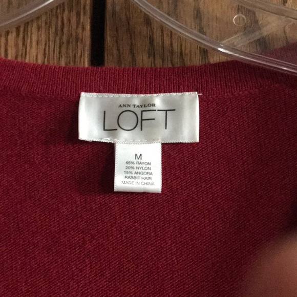 Loft Cardigan- EUC- size M - Picture 3 of 4